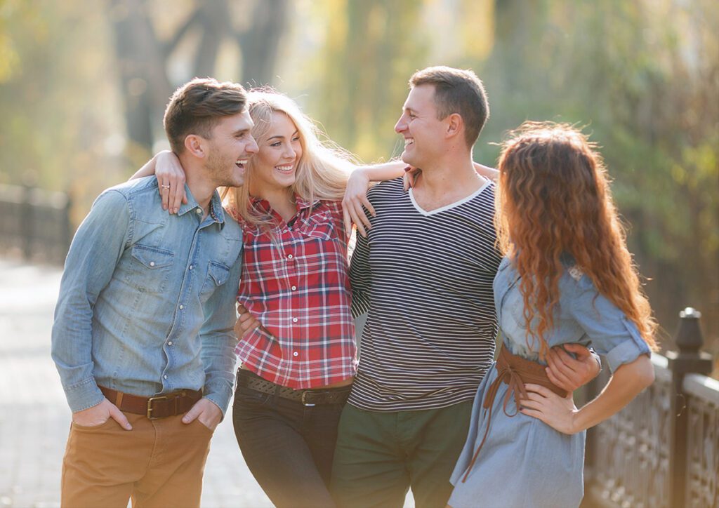 Smiling Friends Outdoor